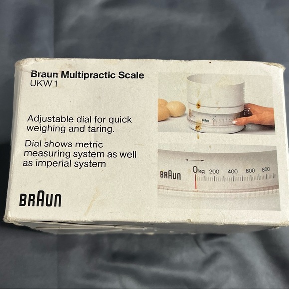 Braun Multipractic Kitchen Switzerland Type 4243 Imperial Metric Vtg Cook Tool - Picture 11 of 14